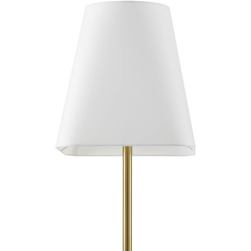 Scotty Modern Metallic - Brass Floor Lamp